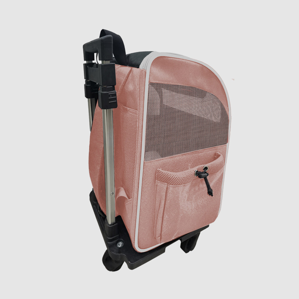 Pet online rolling backpack
