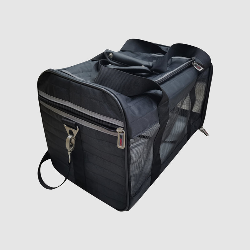 Sherpa original deluxe herringbone stitch large pet carrier top